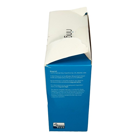 Ring Z Wave Alarm Flood and Freeze Sensor (4SF1S8-0EN0)  OEM White Smart Device - Picture 7 of 9